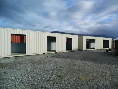 Large accommodation complex consisting of three 40ft containers
