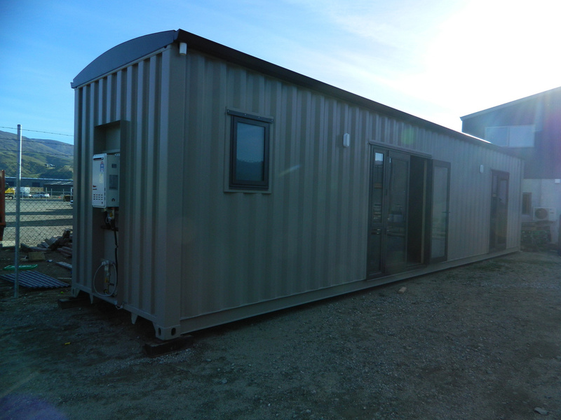 40 ft self contained container for bannockburn taylor made container